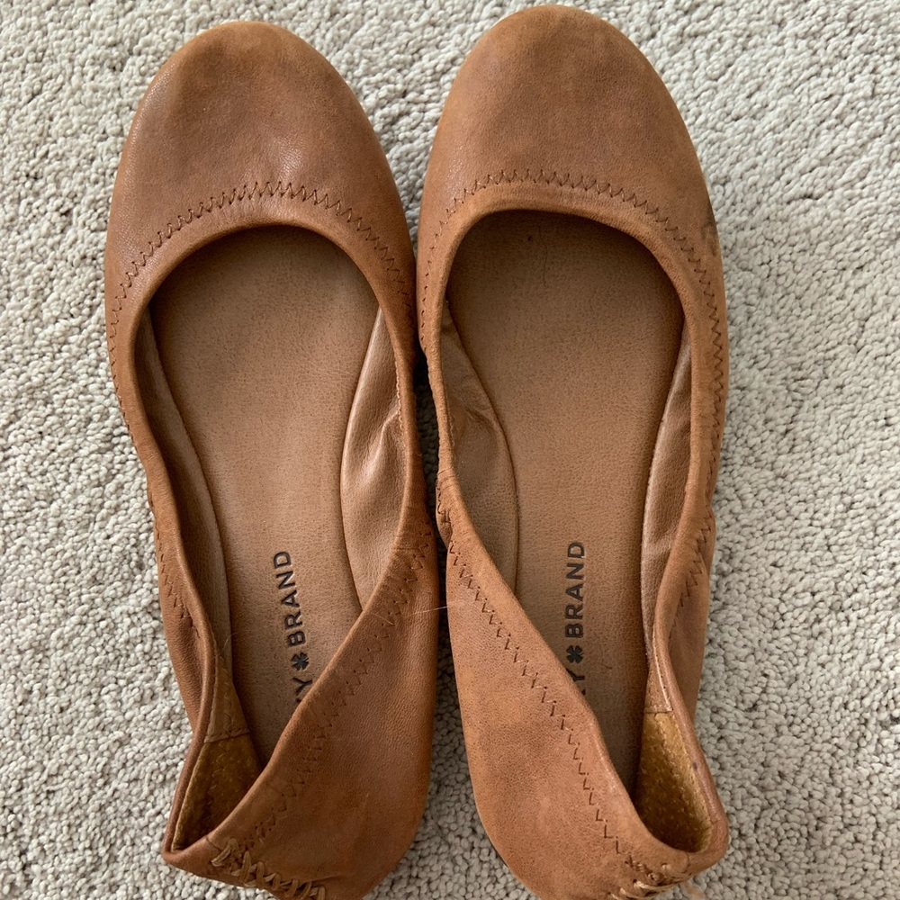 Lucky Brand brown Flats size 7.5